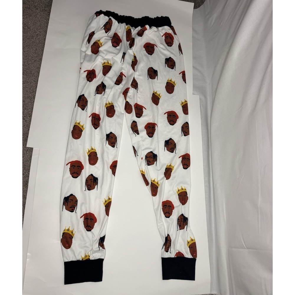 Hip Hop Legends Pajama Pants Women's Medium / Men's Small Tupac Biggie Snoop